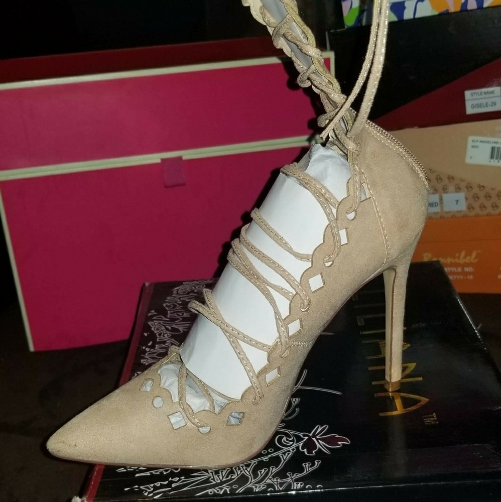 Tan heels